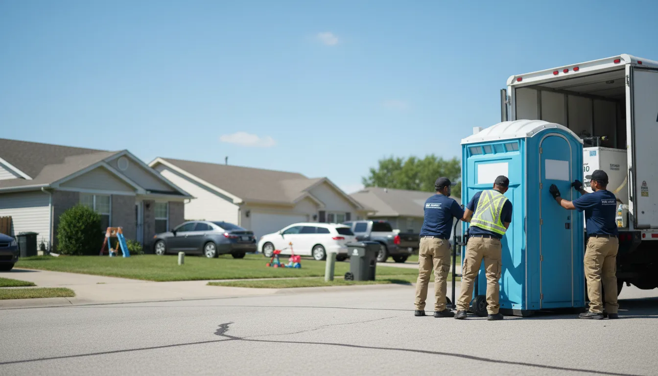 Standard Porta Potty Rentals in Oakwood, IL near me